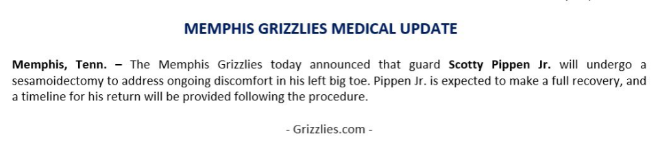 芝加哥公牛, 宣布